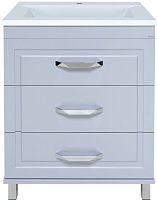 Misty Тумба под раковину Терра 70 3 ящика серая